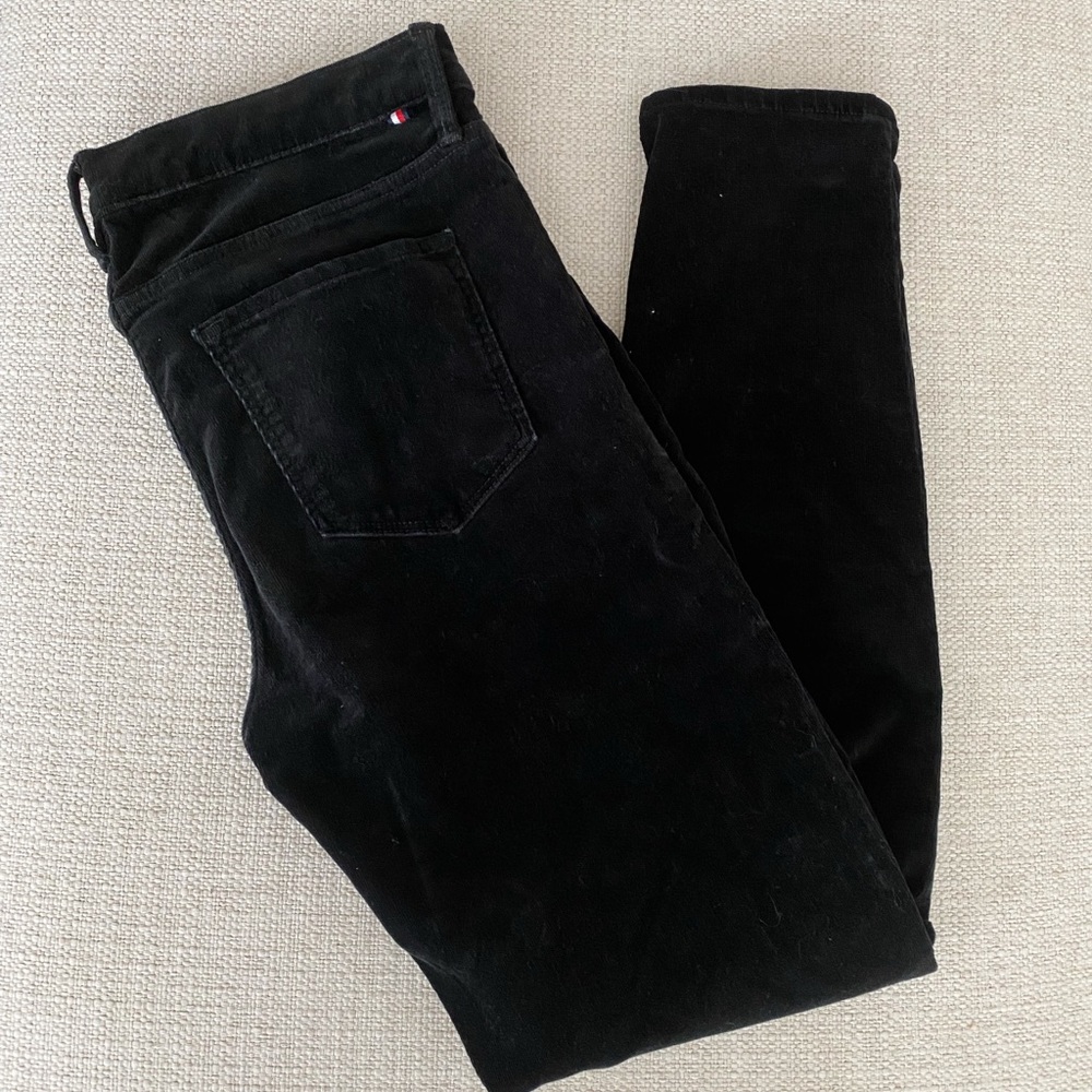 Tommy Hilfiger Velvet Skinny Ankle Pant